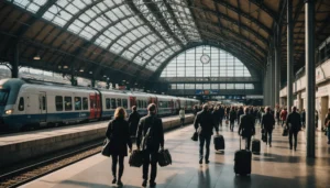 venir en train a lyon