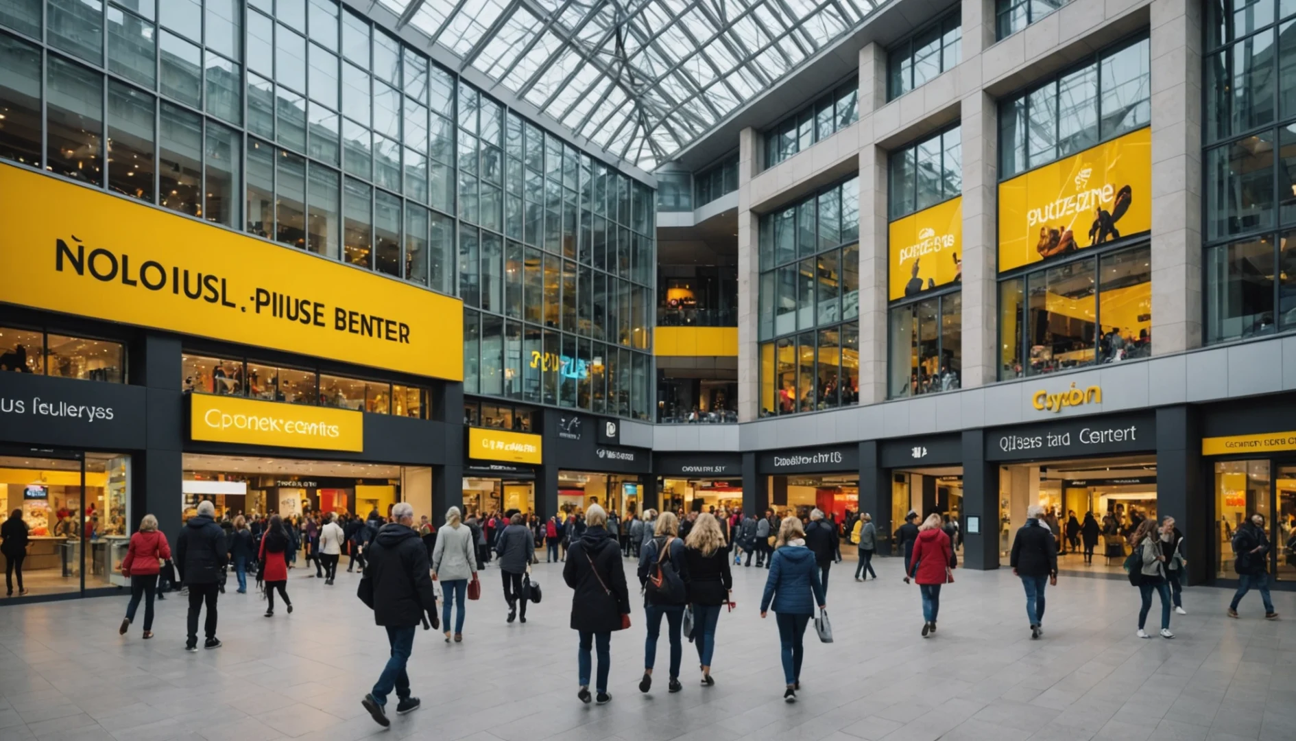 yellow pulse centre commercial lyon