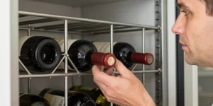 casier à vin métal