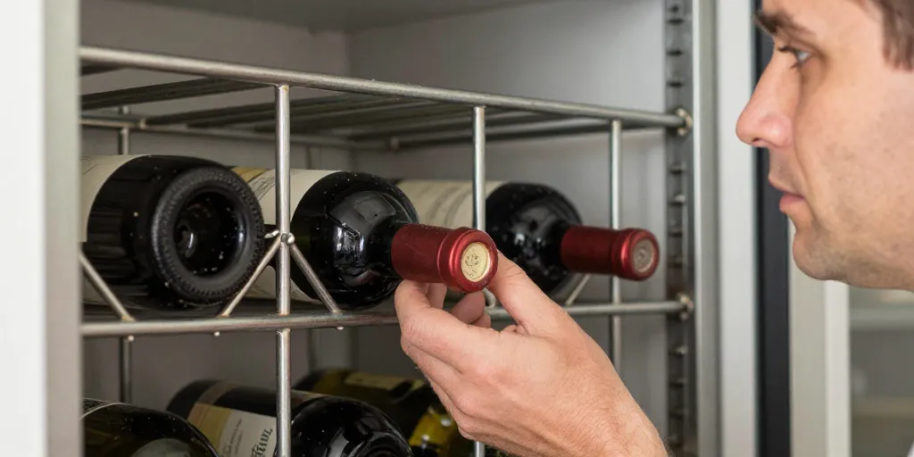 casier à vin métal